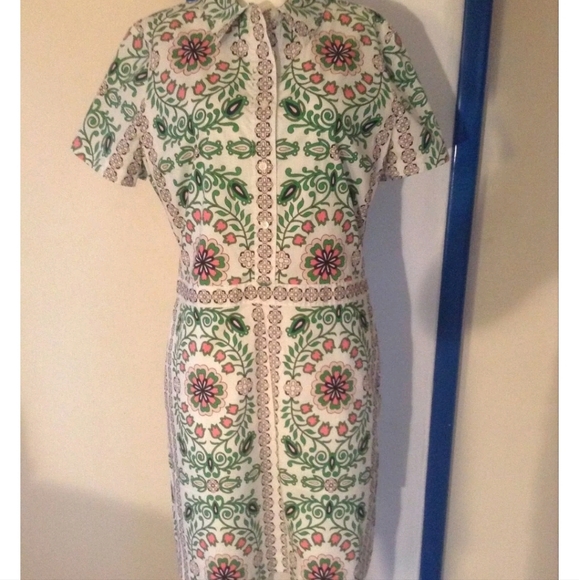 Tory Burch Port White Garden Party Shirt Dress Poplin - Picture 4 of 4